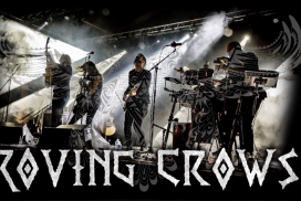 picture of the Roving Crows at a Gig